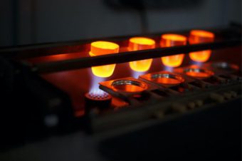Forms for metal melting