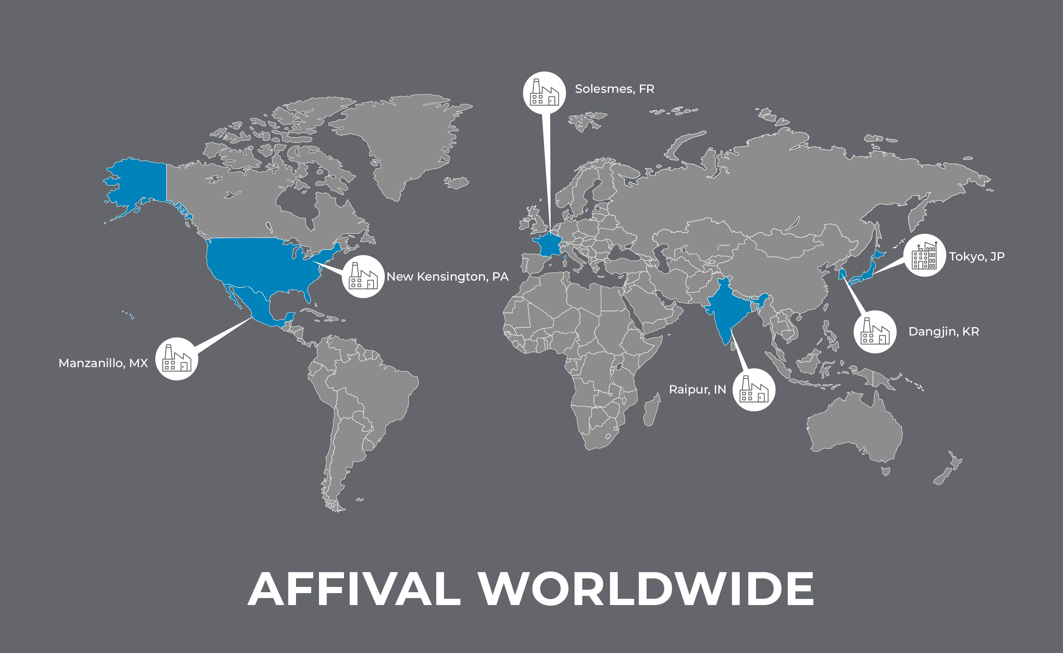 Opta Affival World Map